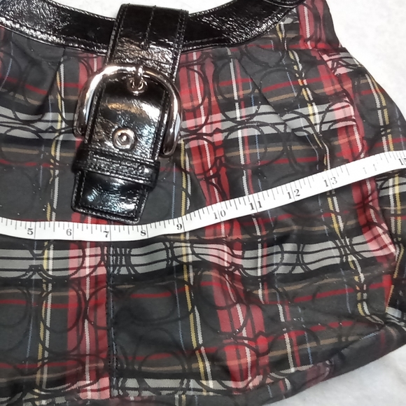 Coach black and red shoulder bag - Picture 3 of 7